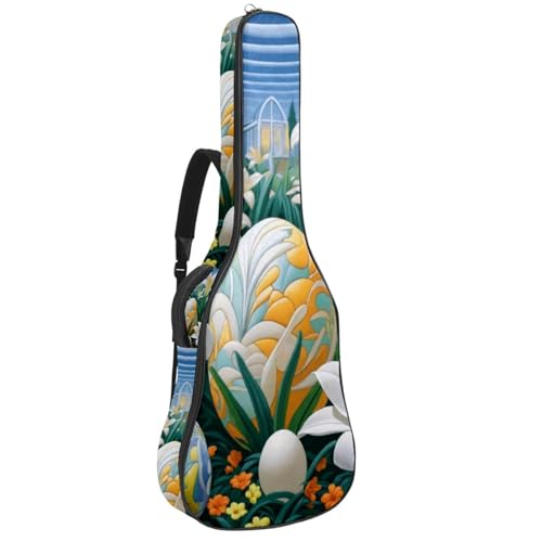 Sac pour guitare 101,6 cm multicolore housse universelle étanche à poches