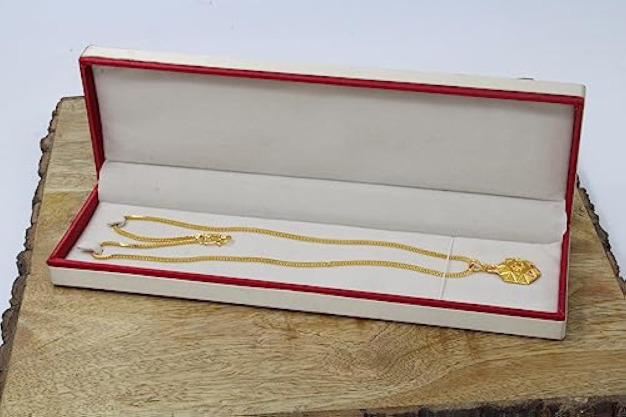 2pc Satin Long Bracelet Chain Jewellery Organizer Storage Box