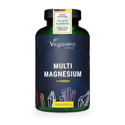 Magnesio Complex | 375 mg de Magnesio | Citrato + Bisglicinato + ...
