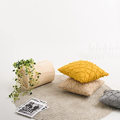 Housses de coussin jacquard 50x50 cm pour rénover votre canapé - 6