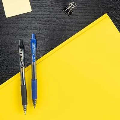 Pilot G2 Premium Gel Pen Convenience Pack, Retractable, Fine 0.7 mm, Blue Ink, Blue Barrel, 36/Pack