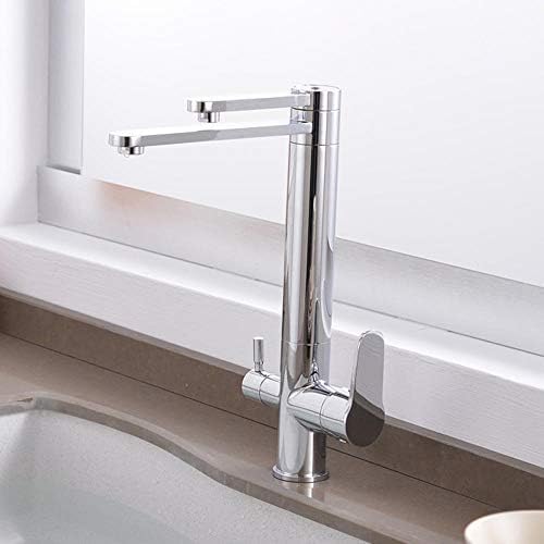 Grifo de cocina de 3 vías bajo fregadero para un hogar moderno y funcional