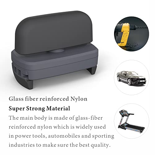 Kitchendao Non-Scratch Rubber Jar Opener Gripper Tool For Weak Hands, Soft Gripper To Avoid Scratching Lids, Soft-Touch Handle, Compact Handheld Easy Grip Jar Opener For 1" To 3.9" Diameter #TOP2