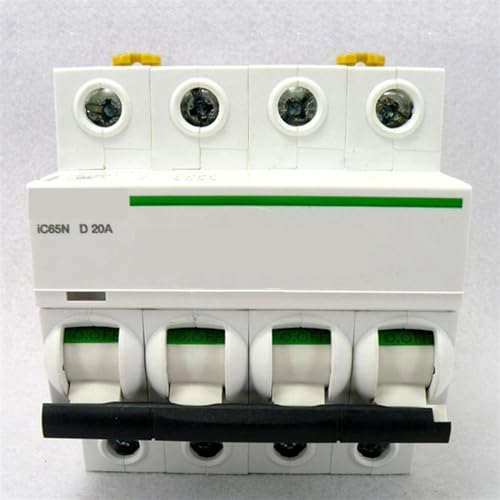 Mini disjoncteur MCB IC65N 4P D20A A9F19420 pour protection circuit électrique