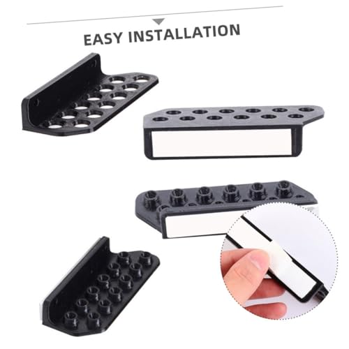 Soporte de pared para flechas autoadhesivo: guarda tus accesorios sin perforar el muro 4