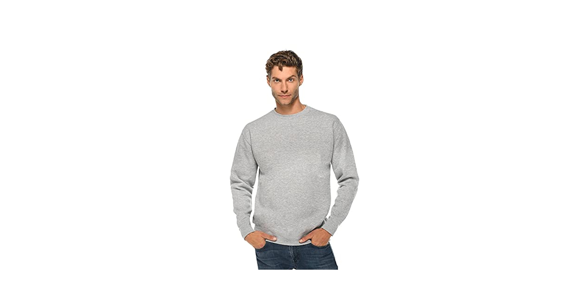 Amazon.com: Lane Seven Unisex Premium Crewneck Sweatshirt M