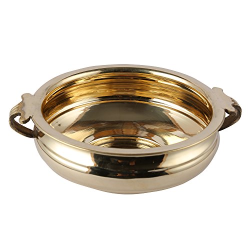 Bol à eau en laiton 5Elements Urli centre de table pour bougies 25 cm - 3
