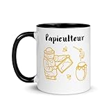 Chatcripant Mug Apiculteur 325 ml – Tasse Abeille Papiculteur –...