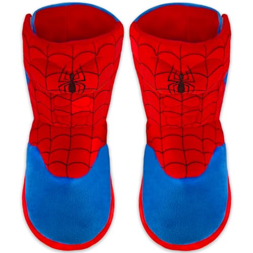 Dream Bridge Girls Kids Slippers Booties Home House Slippers Boots Toddler Cute Plush Fleece Warm Cartoon Indoor Outdoor Slip on Fluffy Booties Rainbow Shoes for Boys Girls