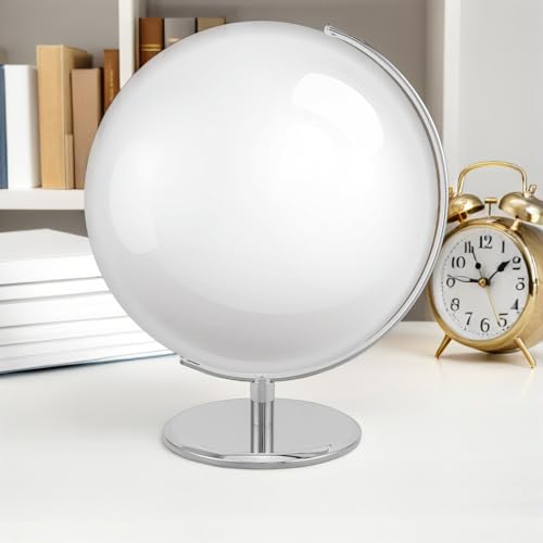 Support en métal pour globe terrestre 30 cm argenté durable - 7