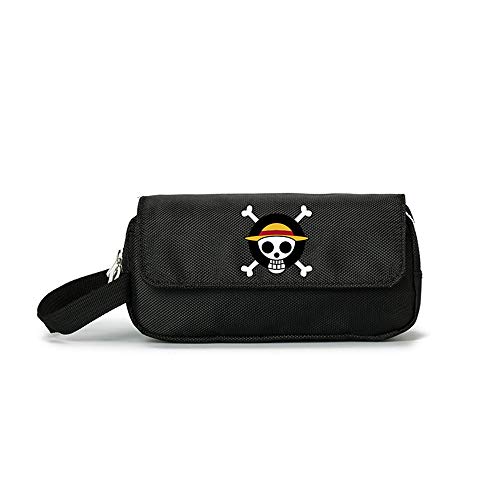 Preisvergleich Produktbild ANDD Brieftasche Anime One Piece Ruffy Law Chopper Geldbörse Kosmetisches Briefpapier Bleistiftbeutel Mädchen Jungen Geschenk Zurück zu Schule Handtasche Tragbar