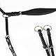 PFIFF 102751 Vorderzeug „Shaped“ Anatomisches Leder Geschirr, Schwarz Cob