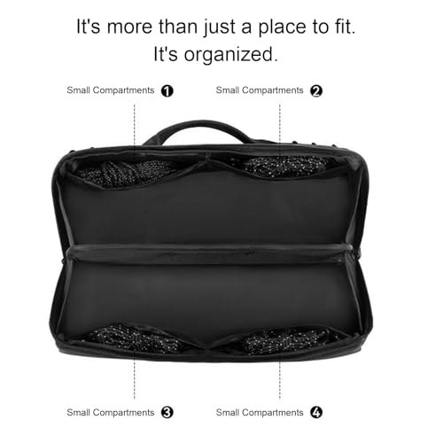 Sac de rangement outils de camping Pilipane extensible en polyester PE noir - 4