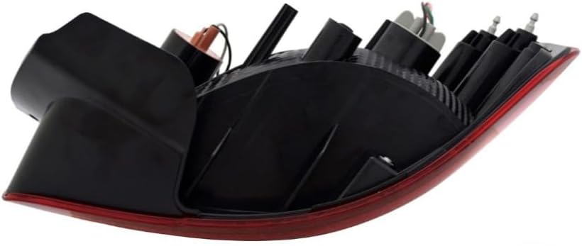 KarParts360 For Hyundai Venue 2020 21 22 23 2024 Tail Light Passenger Side | Red And Clear Lens | PC+ABS Plastic Housing | PMA Plastic Lens | With Bulbs | Replacement For HY2801152 | 92402-K2010
