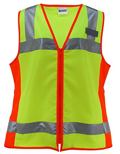 3a Safety - Deluxe Ladies Ansi Class 2 Female Fitted Safety Vest - Small/Medium