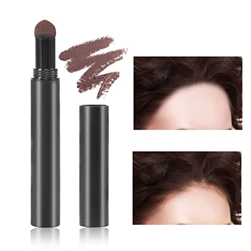 Boobeen Hairline Powder Stick Root Cover Up Instantly Hair Shadow waterproof Hair Root Concealer For Thinning Hair Root Touch-Up long-wear lasting Quick Cover Hair Root
