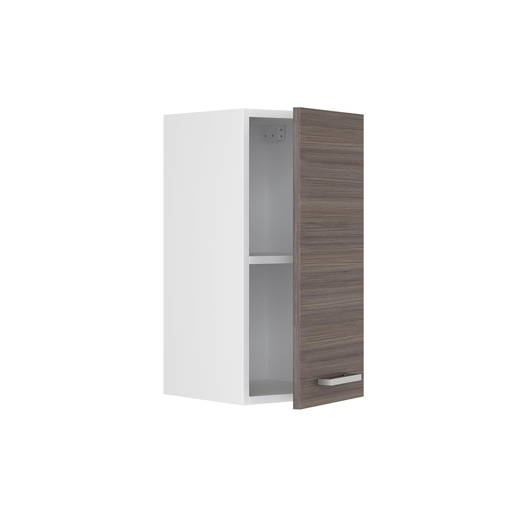 Vicco Pensile da cucina R-Line, Grigio nobile, 30 cm
