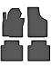 Produktbild Gummimatten Fußmatten 1.5 cm Rand geeignet zur Skoda SUPERB II (Bj. 2008-2015) ideal angepasst 4 -Teile EIN Set