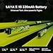 BETAFPV 5pcs Lava II 1S 320mAh Battery 3.8V 95C LiHV Battery with BT2.0 Connector Compatible with 1S Tiny Whoop Drone Quadcopter Like Cetus FPV Kit, Air65, Meteor65 Pro 1S Brushless Drones