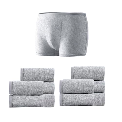ACMEDE Lot de 10 Boxers jetables pour Homme X-4XL, 100% Coton, Culottes Caleçons sous-vêtements jetables pour hôpital, Voyage Vacances Spa Massage Fitness...