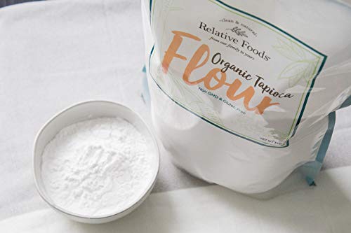 Organic Tapioca Flour (3Lbs.) - Natural Food Thickener For Soups, Sauces, & Pies - Non-Gmo, Vegan, Allergan & Gluten Free Tapioca Flour For Baking - Substitute Tapioca Powder For Corn Starch. #TOP2