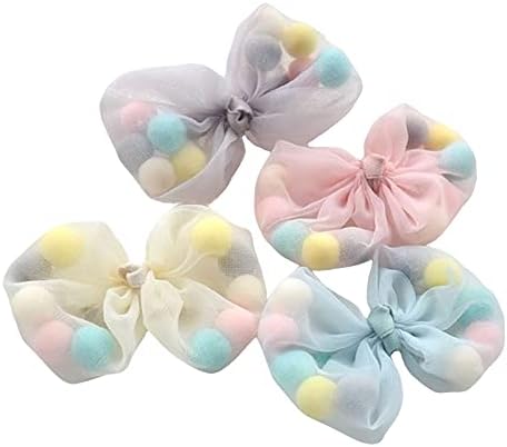 Amazon オーガンジー りぼん リボン ヘアクリップ ヘアアクセサリー 子供 キッズ ベビー やっとこピン バレッタ ヘアピン 髪飾り 髪留め シフォン チュール 1個 グリーン ジュエリー 通販