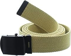 Khaki Belt / Black Buckle