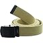 Khaki Belt / Black Buckle