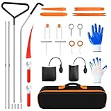 ILIBERO 27PCS Car Tool Kit Set, Stainless Steel Essential Automotive Tools Sets with Carrying Bag