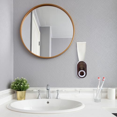 Dispensador automático de pasta de dientes y accesorios de baño con ventosa 8