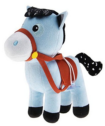 Abby(TM) Playset Sheriff Callie's Wild West Plush Doll Blue Horse Pony Sparky-7.9inch/20cm