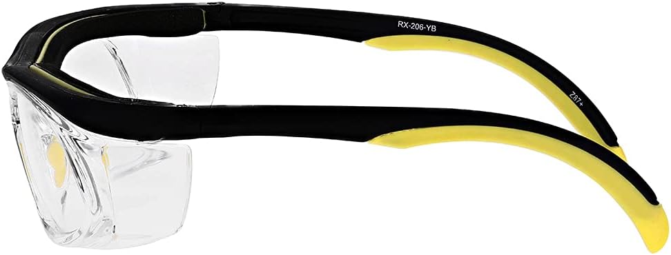 PRG-206YB Prescription Safety Reading Glasses (+1.50)