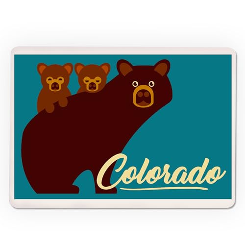 Lantern Press Colorado Bear Family Geometric Naipes Póker miniatura 3