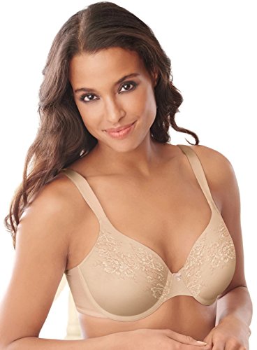 Bali Designs Women's Bali Lace Desire Natural Lift Underwire, White, 38DD