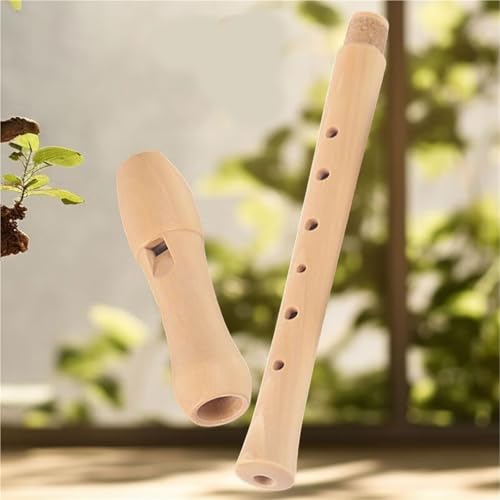 Flûte à bec en bois 6 trous pour apprendre la musique facilement - 2