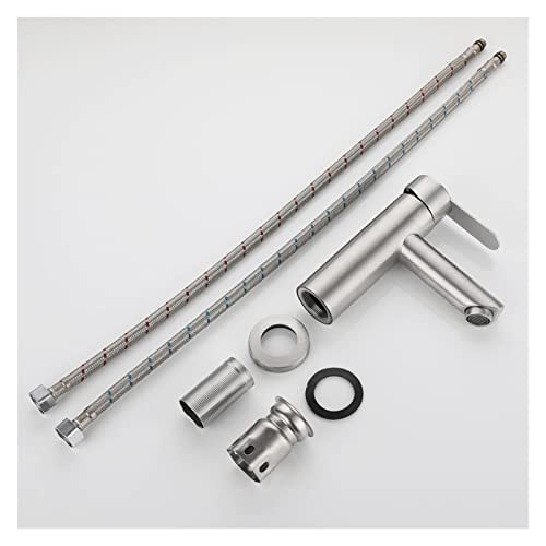Mitigeur évier en acier inoxydable brossé style classique et durable