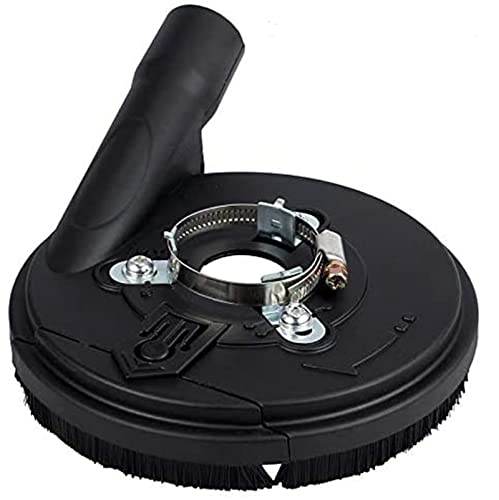 OTNE Absaughaube für Winkelschleifer, Staubschleifdeckel, Schwarz, 125/150/180mm, 1 x Staubschleifdeckel