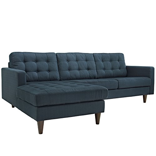 Modway Empress Mid-Century Modern Upholstered Fabric...