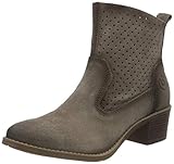 Schuhweite: Schmal bugatti Damen Ruby Eco Stiefelette, Taupe, 37 EU
