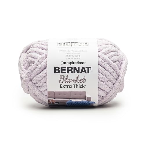 Image of Bernat Blanket Extra Thick Jadeite Yarn - 1 Pack of 21.12oz /598.74g - 100% Polyester - #7 Jumbo - 72 Yards - Chunky Yarn for Hand Knitting, Crocheting, Crafts & Amigurumi