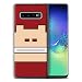Produktbild eSwish Gel TPU Hülle/Case für Samsung Galaxy S10 Plus/Donkey Kong Inspiriert Muster/Retro-Spiele Figuren Kollektion