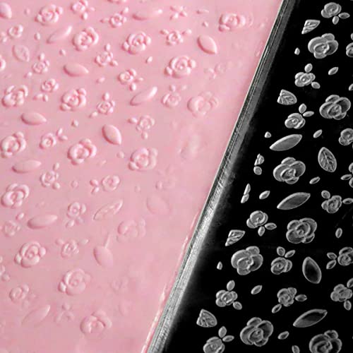 Mmdoco Polymer Clay Texture Sheets, Clay Texture Mat For Making Earrings Jewerly, Pottery Stamps For Polymer Clay Earrings Jewelry #TOP4