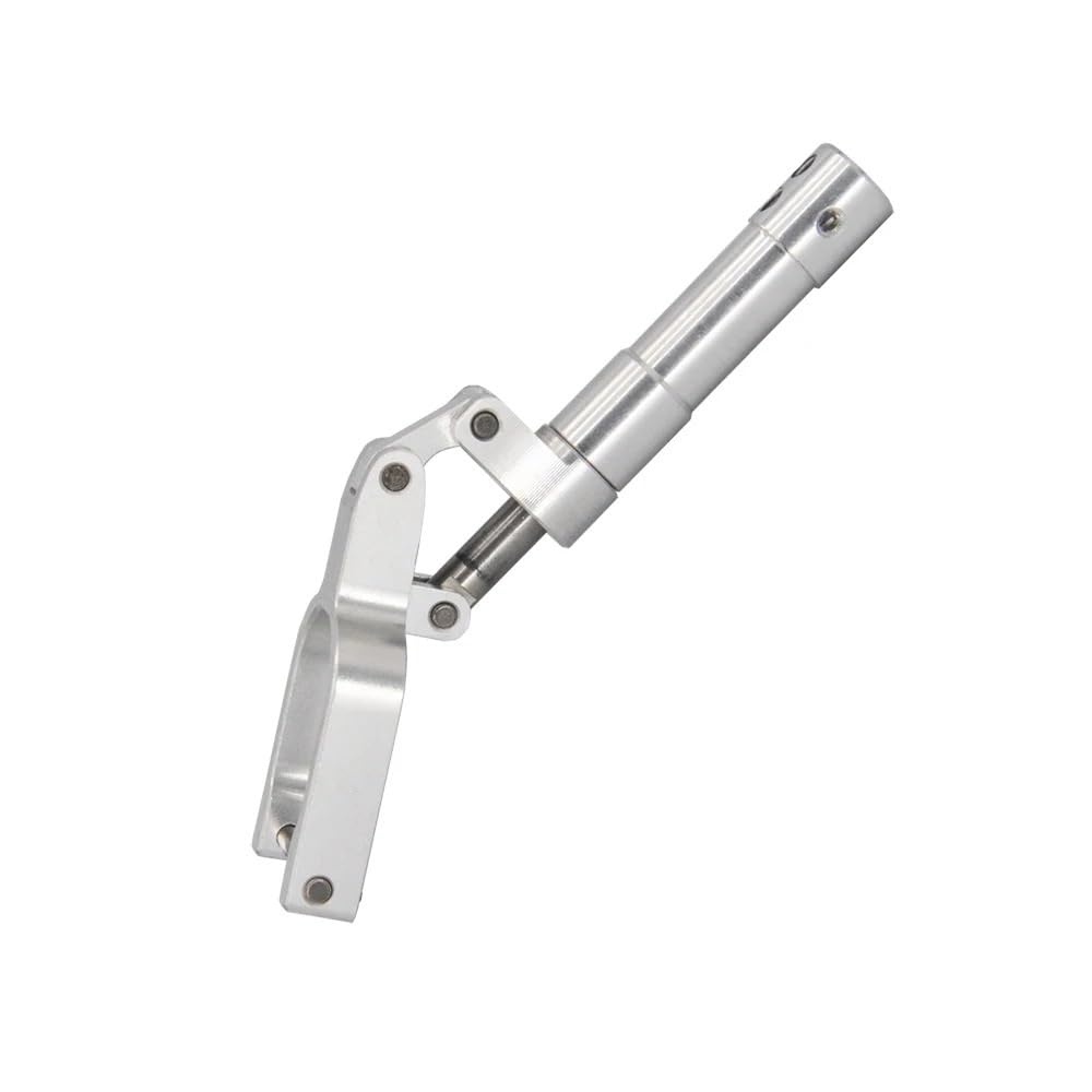 Tren de Aterrizaje con amortiguación RC, trípode aleación Aluminio CNC absorción Impactos, Orificio 4 mm/5 mm for Modelo avión 2-4 kg(D 5.0mm- H145mm)