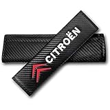  WERTYUV 2 Pièces Voiture ProtèGe Ceinture SéCurité Coussin, pour Citroen 2 CV/Acadiane/AMI/AMI Electric/AX/Axel/Berlingo/BX Anti-Rayures Amovible Lavable Épaulettes de Ceinture