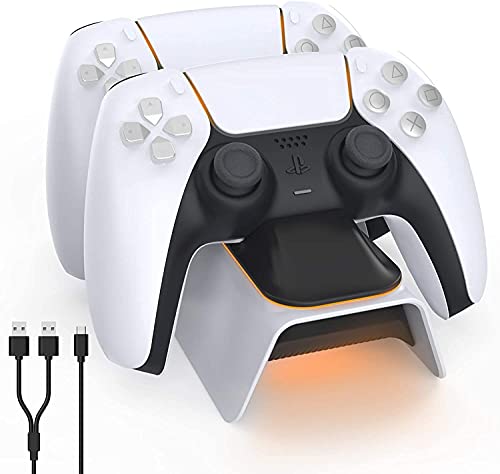 Image of PS5 Controller Charger, PS 5 Charging Station, PSS High Speed Fast Charging Dock,Docking Station for PS5 Controller