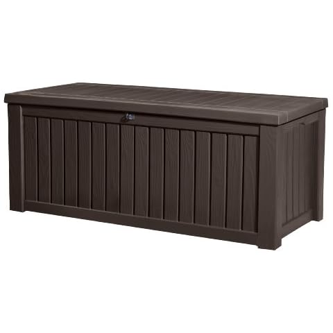 Keter Rockwood - Arcón Exterior con capacidad de 570 litros Cover