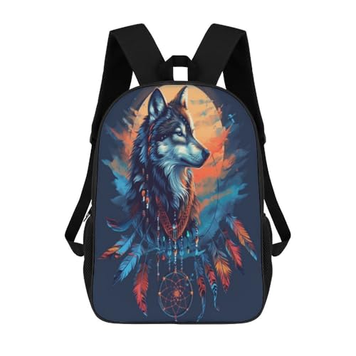 Sac à dos loup pour enfant et femme idéal comme sac de voyage quotidien