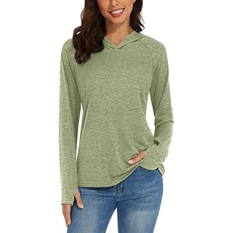 TACVASEN Women's Lightweight Hoodie with UPF 50+ thumbnail