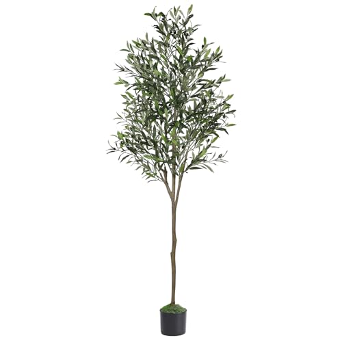 Artificial Olive Tree with Lifelike Fruits and Leaves