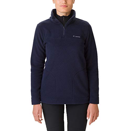 Jersey Columbia Canyon Point Sherpa pullover mujer forro polar con cremallera